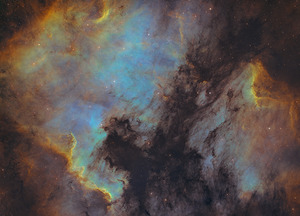 North America & Pelican Nebulae - NGC 7000 - IC 5070