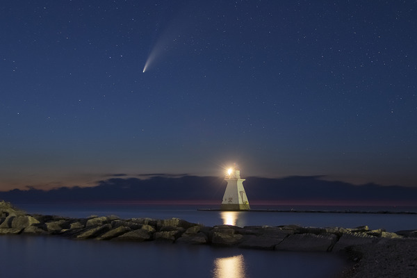 Comet C 2020 F3 - NEOWISE by Dean MacDonald Photos