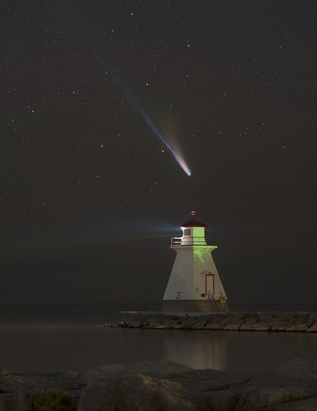 Comet Lemmon from Southampton by Dean MacDonald Photos