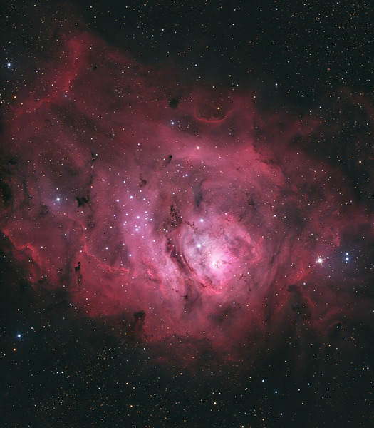 Lagoon Nebula - M8  by Dean MacDonald Photos