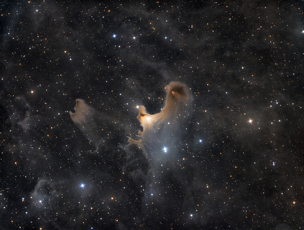 Ghost Nebula - Sh2-136 by Dean MacDonald Photos