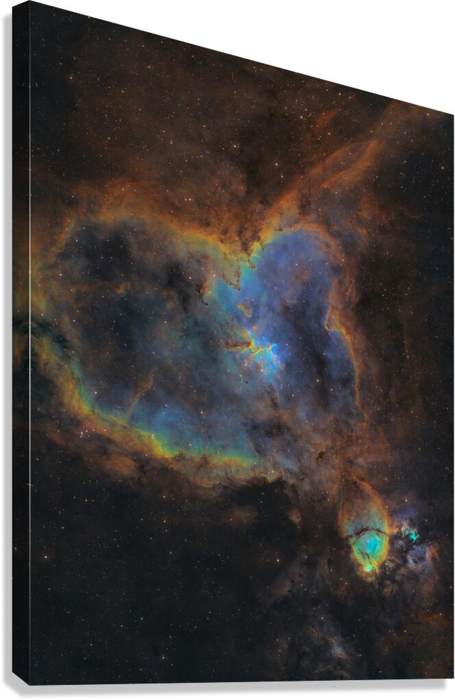 Heart Nebula - IC 1805 Canvas Print