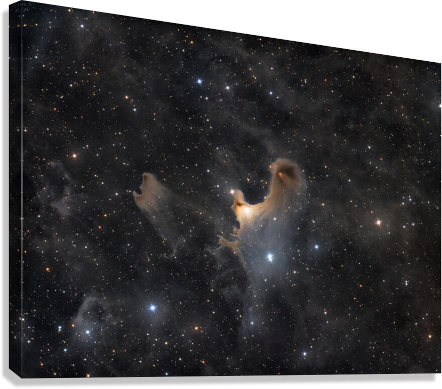 Ghost Nebula - Sh2-136 Canvas Print