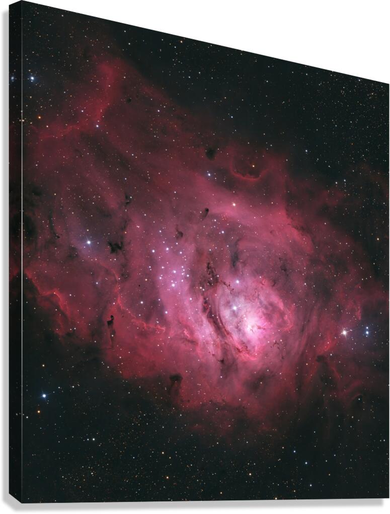 Lagoon Nebula - M8  Canvas Print