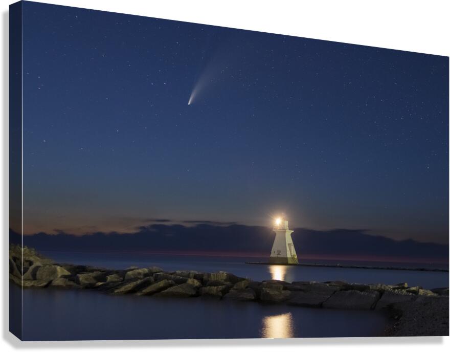 Comet C 2020 F3 - NEOWISE Canvas Print