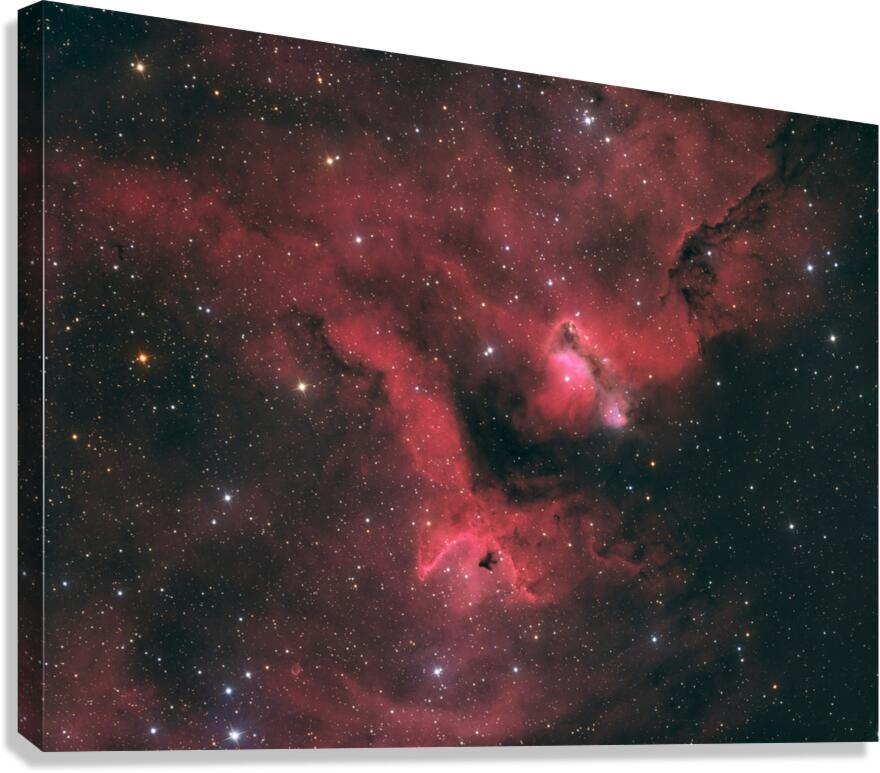 Soul Nebula - IC 1848 Canvas Print