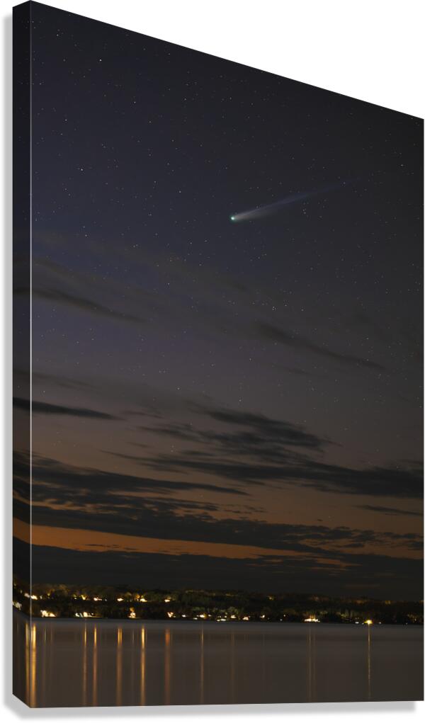Comet Lemmon from Hibou Canvas Print