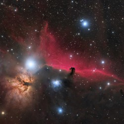 Horsehead & Flame Nebulae - IC 434 - NGC 2024 