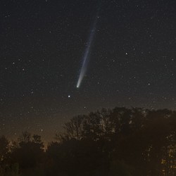 Comet Lemmon from Cobble Beach