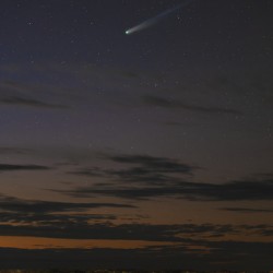 Comet Lemmon from Hibou
