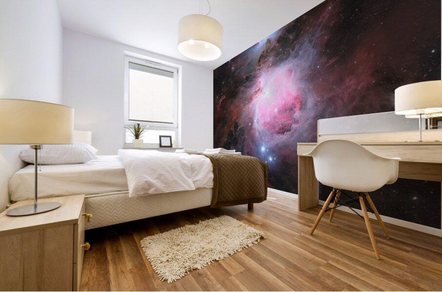 The Great Nebula in Orion - M42 Mural print