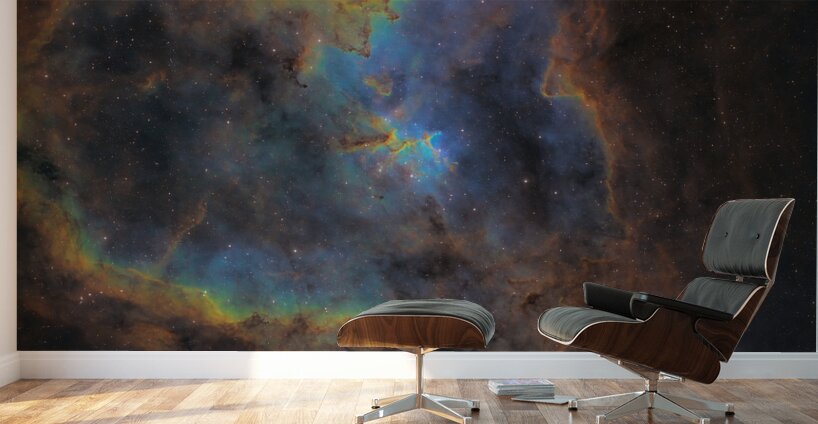 Heart Nebula - IC 1805 Wall Murals