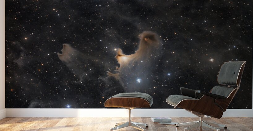 Ghost Nebula - Sh2-136 Wall Murals