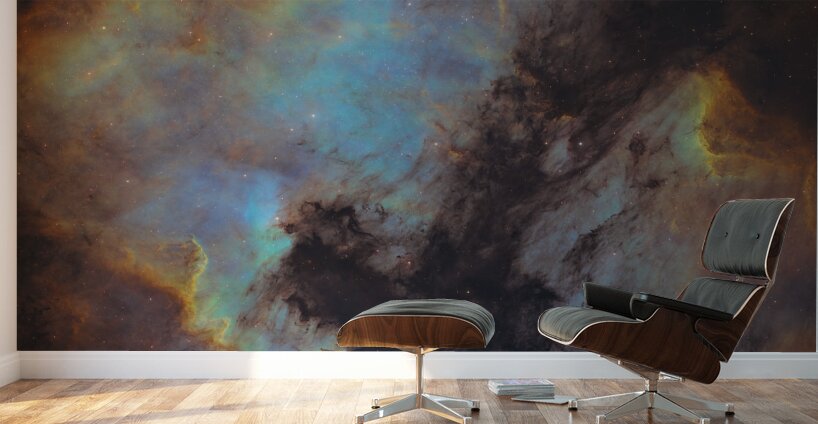 North America & Pelican Nebulae - NGC 7000 - IC 5070 Wall Murals