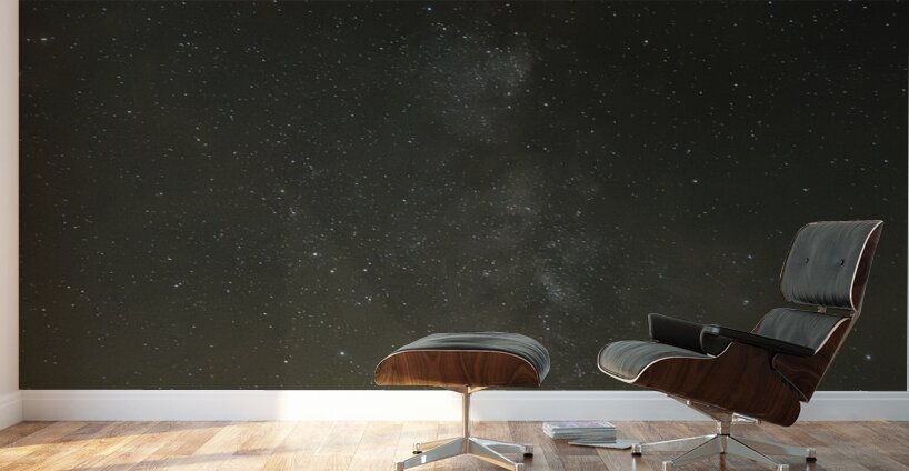 Milky Way Over Grey Road 18 Wall Murals