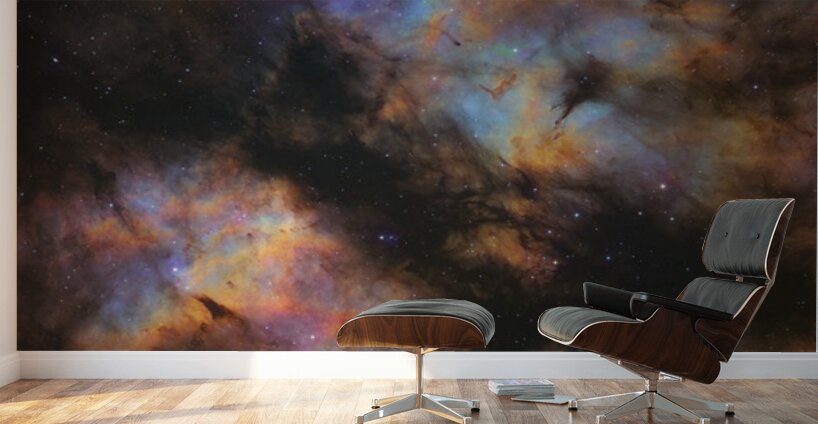 Butterfly Nebula - IC 1318 Wall Murals