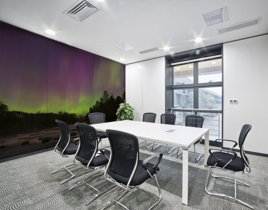 Sauble Falls Aurora Panorama Wall Printing