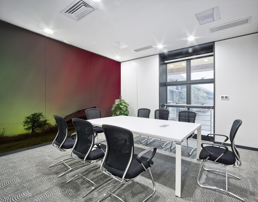 Kemble Barn Aurora Wall Printing