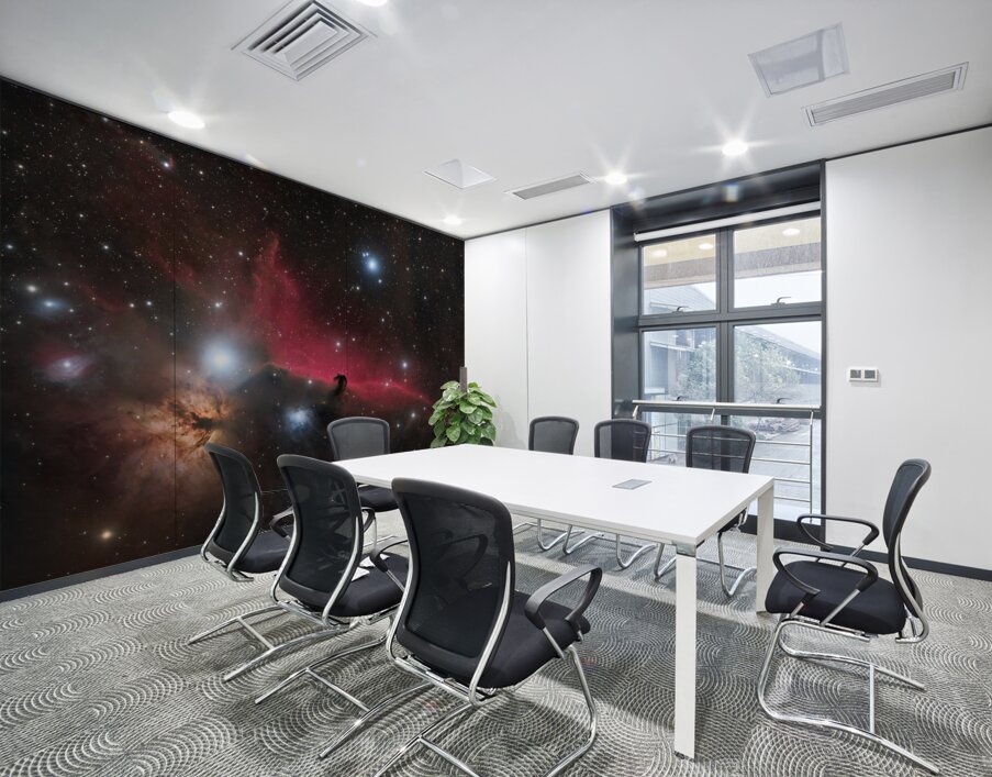 Horsehead & Flame Nebulae - IC 434 - NGC 2024  Wall Printing