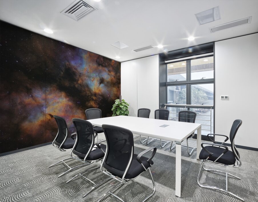 Butterfly Nebula - IC 1318 Wall Printing