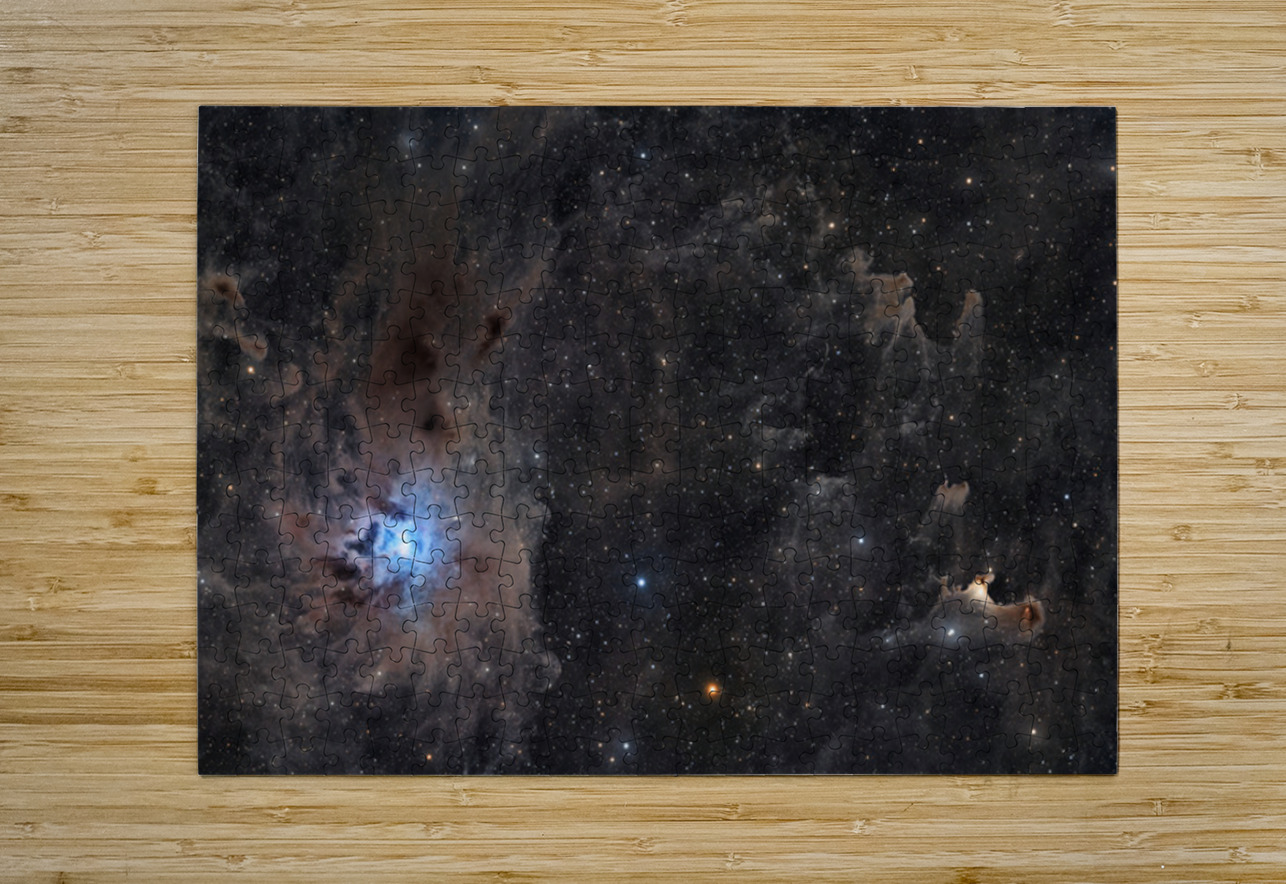 Iris & Ghost Nebulae - NGC 7023 - vdB 141 Dean MacDonald Photos Puzzle printing