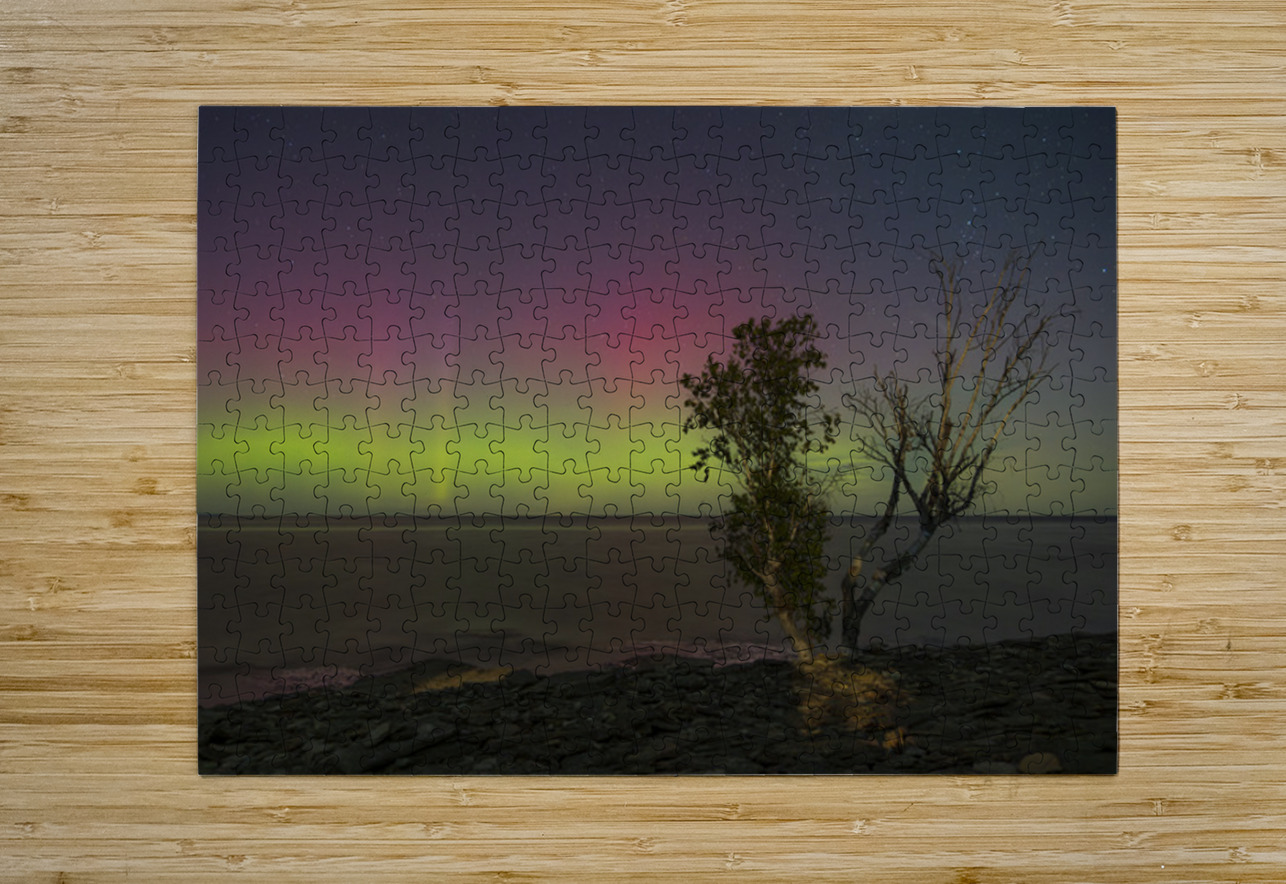 Rush Cove Aurora Dean MacDonald Photos Puzzle printing