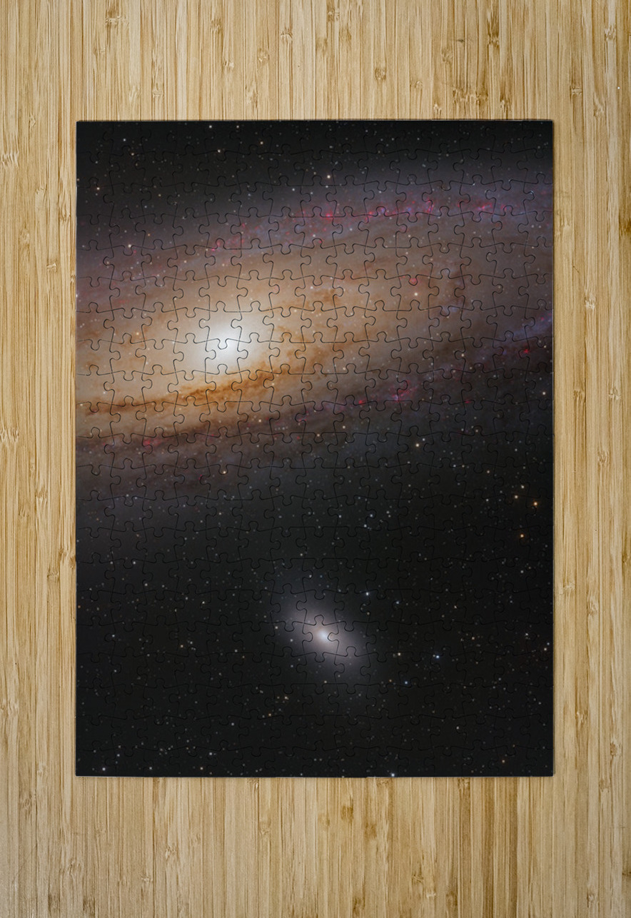 David and Goliath — M110 and the Andromeda Galaxy Dean MacDonald Photos Puzzle printing