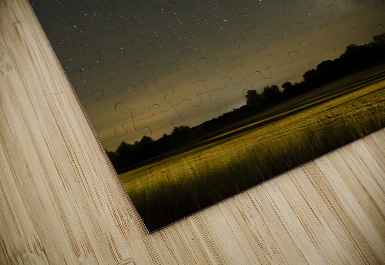 Milky Way Over Grey Road 18 Dean MacDonald Photos Puzzle